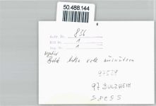 97529 W8722 Sulzheim , Unterfr - Foto Haus Baum kind