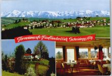 88175 W8999 Scheidegg , Allgäu - Café Fünfländerblick