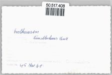 35075 W3554 Erdhausen Foto AK Foto-Karte, Künstlerhaus Lenz