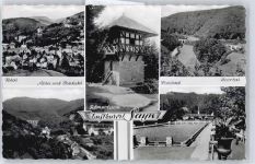 56170 W5413 Sayn - Abtei und Viadukt, Römerturm, Freibad