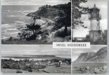 18565 O2359 Insel Hiddensee - Leuchtturm, Strand