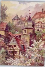 96317 W8640 Kronach , Oberfr - Künstlerkarte
