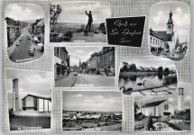 66386 W6670 St. Ingbert - Rickertstrasse, St. Conradkirche, St. Marienkirche, Kaiserstrasse, Gustav Claus Anlage