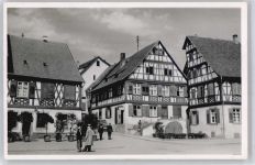 77723 W7614 Gengenbach - Gasthaus zum Wölfle, Fachwerkhaus