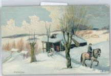 Otto Vaktod , Winterlandschaft AKU2 Künstler