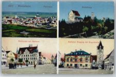 87719 W8948 Mindelheim - Rathaus, Marktplatz