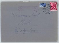 21614 W2150 Buxtehude - Landpoststempel