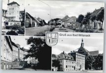 19322 O2901 Bad Wilsnack - Puschkin-Kurhaus, Ernst-Thälmann-Straße, Goethehaus, Rathaus