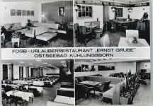 18225 O2565 Kühlungsborn , Ostseebad - FDGB-Urlauber-Restaurant Ernst Grube