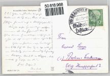 35619 W6333 Braunfels - gel. 25.7.55, Fachwerk, Marktplatz