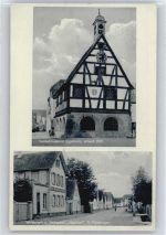 67459 W6737 Böhl-Iggelheim Gebrauchsspuren Heimatmuseum, Wirtschaft u. Metzgerei Jägerfürst, P. Flörchinger