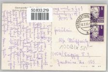 99887 O5805 Georgenthal , Thüringerw - Kurhaus Schützenhaus