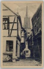 14712 O1830 Rathenow - Durchblick zur Kirche