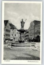 85072 W8078 Eichstätt , Bay - Willibaldsbrunnen