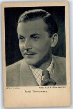 Zimmermann, Franz Filmschauspieler