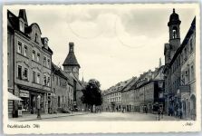 95615 W8590 Marktredwitz - Hauptstrasse , Marke teilweise entfernt