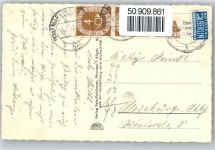 95615 W8590 Marktredwitz - Hauptstrasse , Marke teilweise entfernt