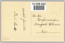 Wohnstube Konfirmation 1935