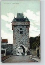 53474 W5483 Ahrweiler - Obertor Stempel Reserve Lazarett Neuenahr Feldpost