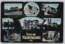 07639 O6532 Bad Klosterlausnitz - Bahnhof , Rathaus, Kaiser Wilhelm Quelle