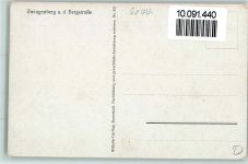 64673 W6144 Zwingenberg , Bergstr Künstlerkarte Ortsansicht