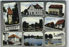 29348 W3106 Eschede - Gemeindehaus Bahnhofstr. Heideweg Aschauteich Freibad Danzigerstr. Kreissparkasse