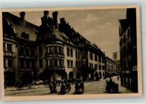 W8000 München Hofbräuhaus Pferdekutschen Hofbräuhaus