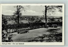 45525 W4320 Hattingen , Ruhr - Blick vom Stadtwald
