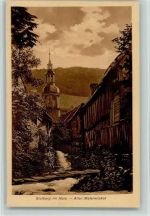 06547 O4713 Stolberg (Harz) - Alter Malerwinkel 1928