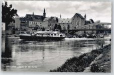 94315 W8440 Straubing - Partie an der Donau, Schiff