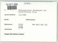 25832 W2253 Tönning FOTO KEINE AK Eidersperrwerk