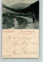 98574 O6080 Schmalkalden 1899 - Kühnbachsthal Wanderein