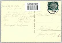 94032 W8390 Hals , Niederbay - Blick zur Burgruine