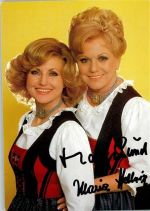 Autogramm Maria Hellwig Schlagersänger