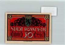 07381 O6840 Pößneck - Notgeld Marktplatz