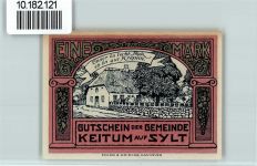 25980 W2280 Keitum - Notgeld Fisch