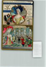 Berühmte Fürstinnen, Maria Theresia, , Sammelbild Liebig Adel Österreich
