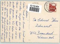 35321 W6312 Laubach , Hess - Laubacher Bank Brunnen Fachwerkhaus Park Wappen 4-Bildaufnahme