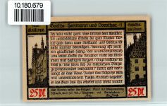 07381 O6840 Pößneck - Notgeld Goethe Hermann und Dorothea