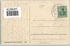 01824 O8324 Rathen Kurort , Sachs Gebrauchsspuren