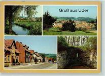 37318 O5632 Uder - An der Leine Teilansicht Straße der Einheit Mariengrotte