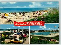 26427 W2943 Bensersiel - Strand Campingplatz Schwimmbad