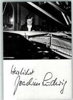 Autogramm - Joachim Ludwig Musik KEINE AK