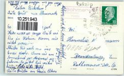 14806 O1820 Belzig - Landpost Rückseite mit Abschürfungen bzw Kleberesten