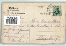 56859 W5584 Bullay Radierung 1907 Ruine Marienburg Radierung