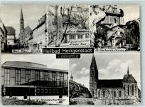 37308 O5630 Heilbad Heiligenstadt - Karl-Marx-Straße Kneipp-Bad St Gerharduskirche Kreiskulturhaus Liebfrauenkirche