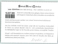33034 W3492 Gehrden , Westf KEINE AK Schloß-Hotel