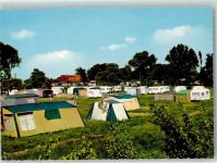 59399 W4716 Olfen , Westf - Campingplatz Füchtelner Mühle Rückseite mit Abschürfungen bzw Kleberesten