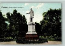 W6200 Wiesbaden Denkmal Kaiser Wilhelm I. Adel Kaiser Wilhelm I 1909