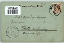 39012 Meran Merano 1899 Mondschein